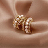 A Pearl Of Wisdom Hoop Earrings