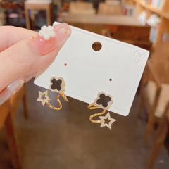 Clover Star Ear cuff Earrings
