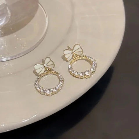 Ethereal Bow Earrings