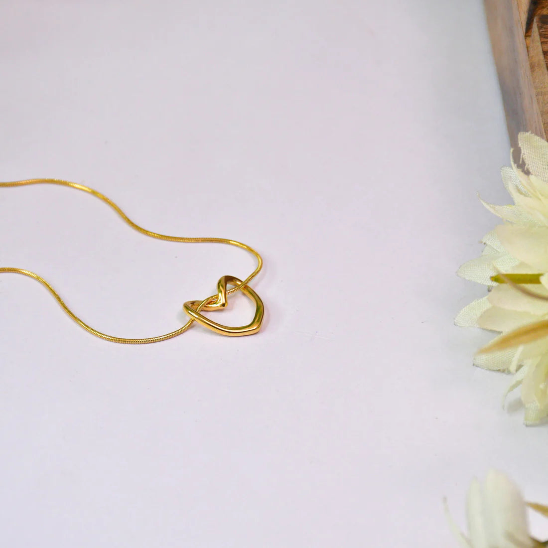 Twisted Heart Pendant