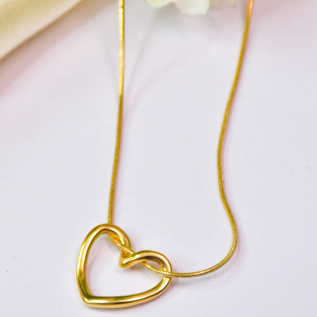 Twisted Heart Pendant