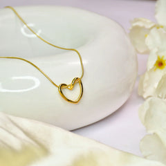 Twisted Heart Pendant