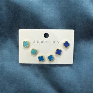Set of 3 Mini Studs-Multicolor