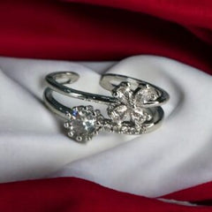 Silver Love Ring
