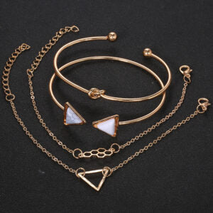 Rose Gold-Plated Handcrafted Bracelet