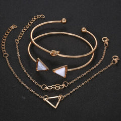 Rose Gold-Plated Handcrafted Bracelet